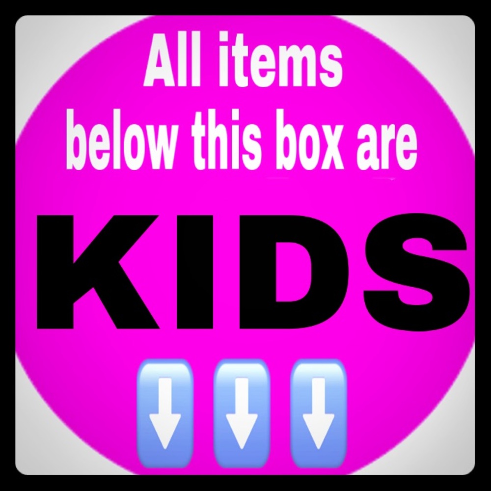 ⬇️EVERYTHING BELOW ARE KIDS FASHIONS⬇️